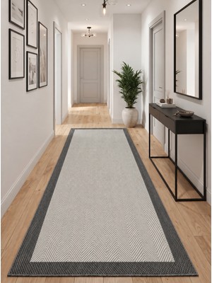 Dekoset Home Sisal Halı- Hol Koridor Halısı- Kaymaz Taban- Yıkanabilir Kilim Halı Yolluk