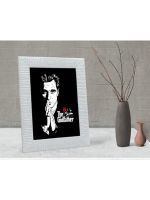 BK Gift Bk Home Godfather Baba Tasarımlı Dekoratif Çerçeve-1
