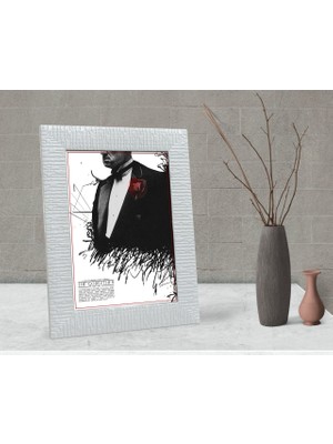BK Gift Bk Home Godfather Baba Tasarımlı Dekoratif Çerçeve-21