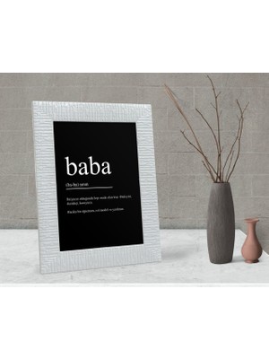 BK Gift Bk Home Baba Tasarımlı Dekoratif Çerçeve-1