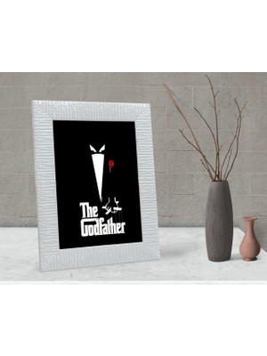 BK Gift Bk Home Godfather Baba Tasarımlı Dekoratif Çerçeve-25