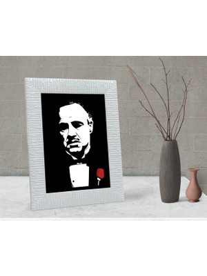 BK Gift Bk Home Godfather Baba Tasarımlı Dekoratif Çerçeve-20