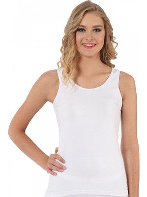 Mestore Moda Çizgi Bayan Kalın Askılı Body 246