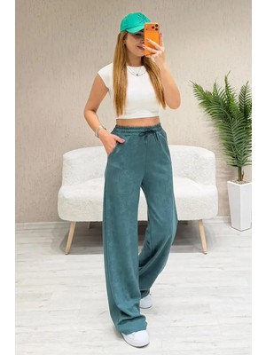 Fiolin Soft Touch Batik Boyamalı Modal Pantolon