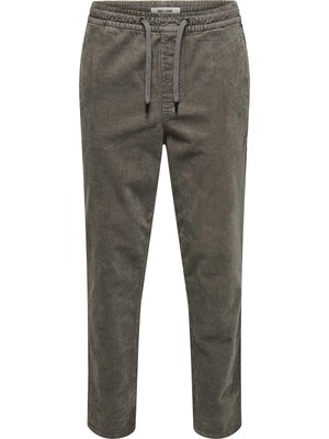 Only & Sons Onslinus Pamuklu Lastikli Bel Kadife Pantolon Erkek Pantolon 22029790
