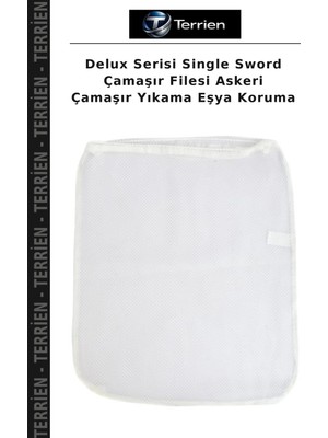 Terrien Delux Serisi Single Sword Çamaşır Filesi Askeri Çamaşır Yıkama Eşya Koruma