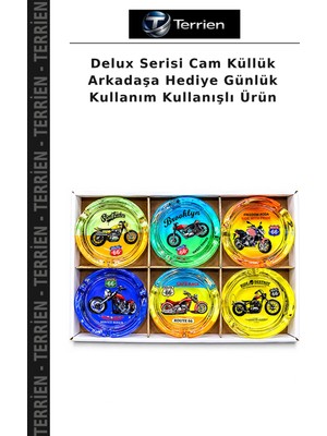 Terrien Delux Serisi Cam Küllük Arkadaşa Hediye Günlük Kullanım Kullanışlı Ürün