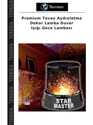 Terrien Premium Tavan Aydınlatma Dekor Lamba Duvar Işığı Gece Lambası