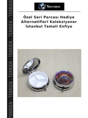 Terrien Özel Seri Parcası Hediye Alternatifleri Koleksiyoner Istanbul Temali Enfiye