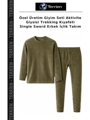 Terrien Özel Üretim Giyim Seti Aktivite Giysisi Trekking Kıyafeti Single Sword Erkek Içlik Takım
