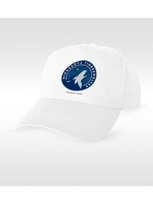 BK Gift Kişiye Özel Nba Minnesota Timberwolves Şapka