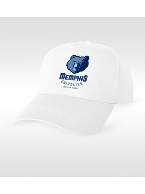 BK Gift Kişiye Özel Nba Memphis Grizzlies Şapka