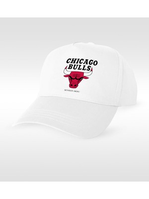 BK Gift Kişiye Özel Nba Chicago Bulls Şapka