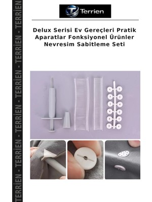 Terrien Delux Serisi Ev Gereçleri Pratik Aparatlar Fonksiyonel Ürünler Nevresim Sabitleme Seti