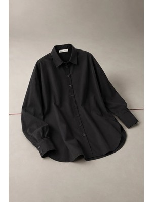 Touche Prive Oversıze Fit Poplin Gömlek