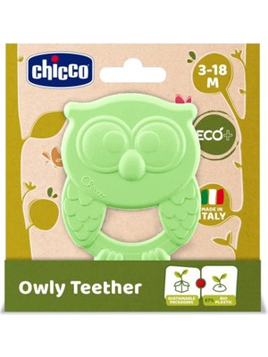 Chicco Chıcco Owly Diş Kaşıyıcı 3-18 Ay - Yeşil