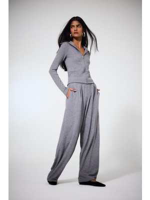 Odea Defacto Wide Leg Yumuşak Tuşeli Pantolon G8418AX25WN