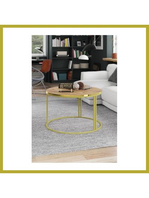 Bezos Special Orta Sehpa Ceviz Kahverengi 70 cm Bcks