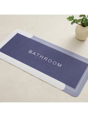 Dikdörtgen Su Emici Banyo Paspası 116 x 37.5 cm (Elastik)