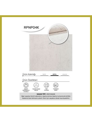 Bezos Youdayhomecollection Bonaparte Model Oturma Odası Halısı · Ebat: 80X200 Bcks