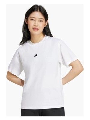 Adidas Sportswear Essentials Small Logo Cotton Crew Neck Short-Sleeve Kadın Tişört