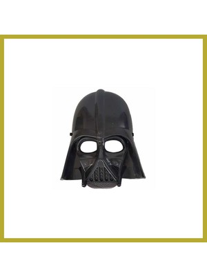 Bezos Yıldız Savaşları Star Wars Maskesi Darth Vader Maskesi Siyah Renk Bcks