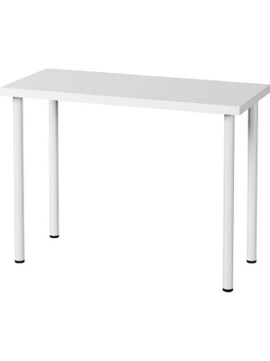 Xml Bayiciniz Tr Çalışma Masası, Beyaz, 100X45 cm