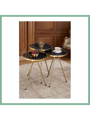 Bşk Virgo Metal Gold Zigon Siyah 3'lü BSK2026
