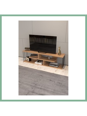 Bşk Virgo Gzd Tv Ünitesi Ceviz 140 cm BSK2026