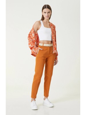 Network Terracotta Pants