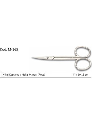 Epilons Tcx Europe Nakış Makası Süper Kalite No:4 10,16 cm