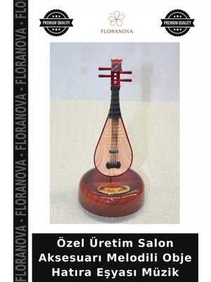 Floranova Özel Üretim Salon Aksesuarı Melodili Obje Hatıra Eşyası Müzik