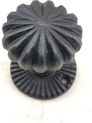 Epilons Tcx Antika Tarz Dekoratif Pirinç Açarlı Kapı Babası - 50MM, Oksit