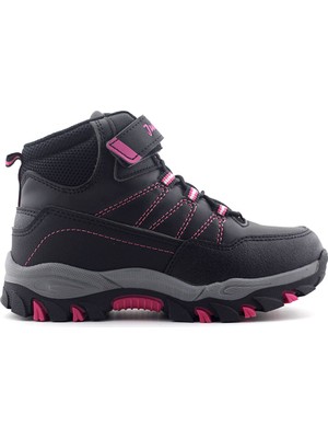 Jump 27788 Çocuk Spor Bot Siyah Fuşya