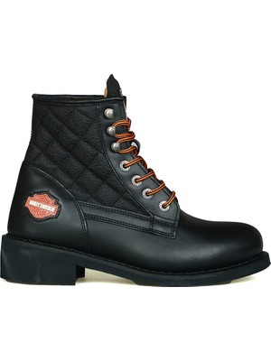 Harley Davidson New Worker Erkek Bot Siyah