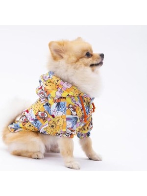 Myg Plus Winnie The Pooh Köpek Mont Köpek Kıyafeti Köpek Yağmurluğu(Kücük- Büyük Irklar) 3xl