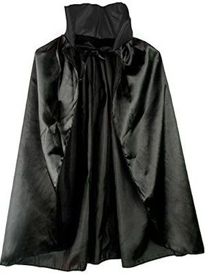 Hype Store Bulutretail Siyah Renk Yakalı Halloween Pelerini 90 cm
