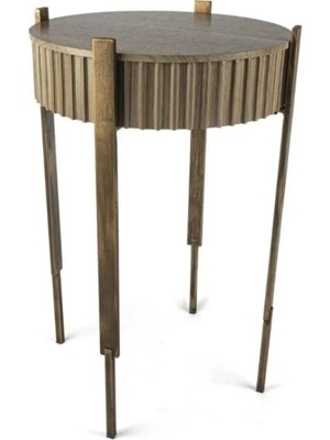 Mikasa Moor Gold Krem Sehpa 40X63CM