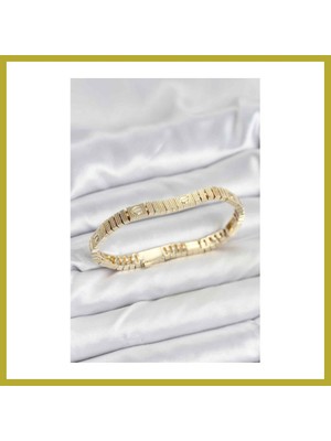 Bezos Gold Renk Vip Seri Bileklik Bcks