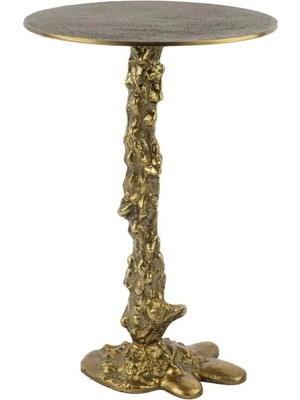 Mikasa Moor Antik Gold Metal Sehpa 28X43CM