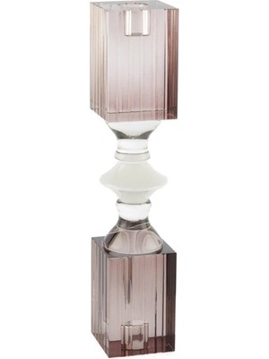 Mikasa Moor Mor Beyaz Kristal Mumluk 6X30CM