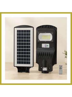 Bezos 100W 6500K Solar Sensörlü Sokak Lambası Bcks