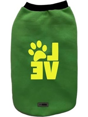Mythriva Yeni Sezon Yeşil Kıyafet, Köpek ve Kedi Için L Beden