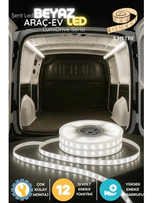 Onerous 3 M 12V Beyaz LED Şerit