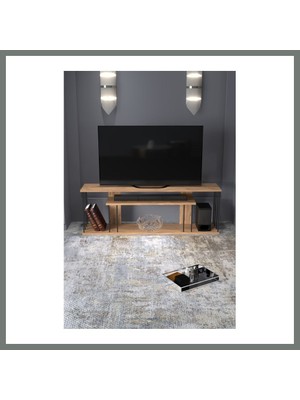 Bezos Gzd Plus Tv Ünitesi Kahverengi Çam Mmbz