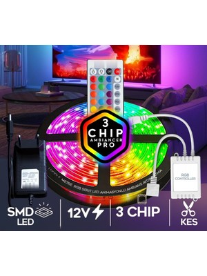 Onerous 4 M Rgb LED Şerit, 16 Renk