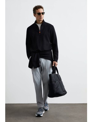 Lufian Wyatt Siyah Erkek Sweatshirt 112030206