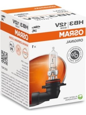 12V 60W Hb3 Halojen Ampul, Enerji Sınıfı A ile Yüksek Performans