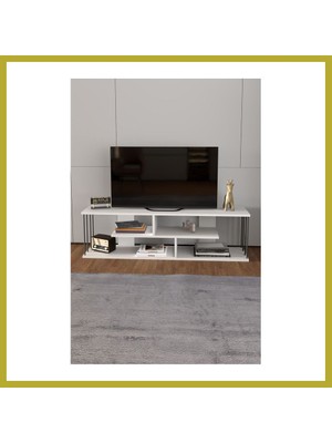 Bezos Gzd Tv Ünitesi Beyaz 140 cm Bcks