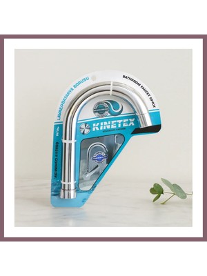 Bezos Lavabo Batarya Borusu (Krom Kaplama, Süzgeçli Uç) Bzss